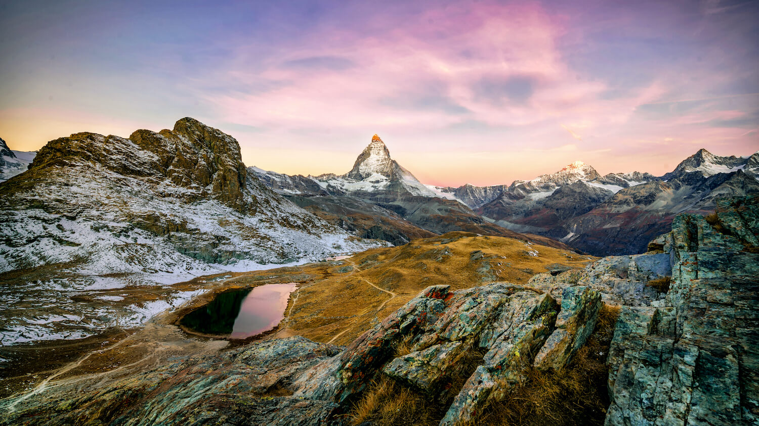 Matterhorn Sonnenaufgang Matterhorn Sonnenaufgang